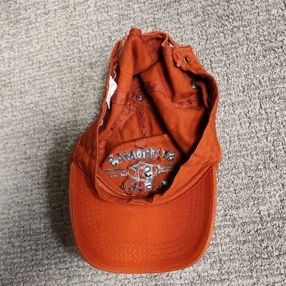 US Virgin Islands St Thomas Baseball Cap - Adjustable - 100% Cotton -EUC - Picture 2 of 3